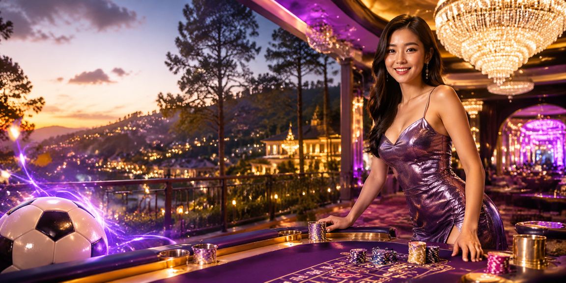 Sân bóng đá ánh đèn neon – cá cược thể thao trực tiếp tại Đà Lạt