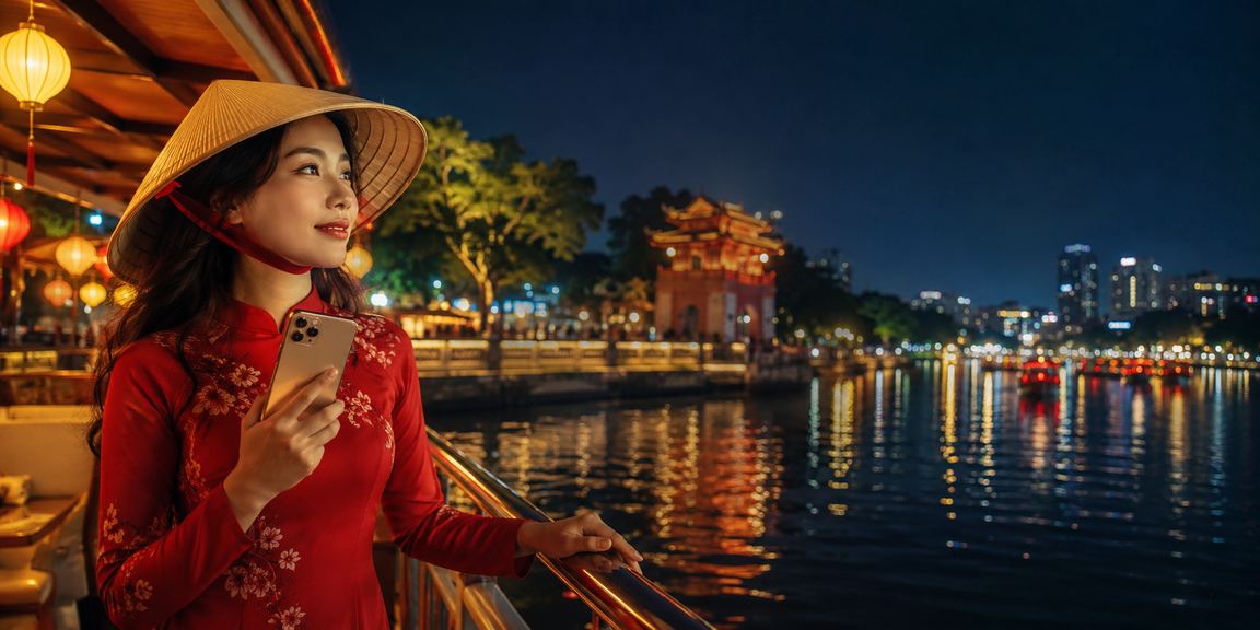 Người dùng Hà Nội theo dõi phân tích bóng đá và kèo cược qua điện thoại di động